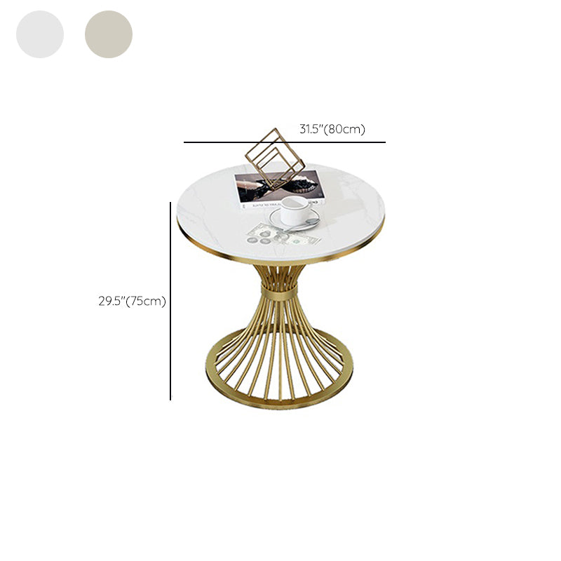 Set da pranzo in pietra sinterizzato in stile moderno round 1/2/3/4/5 pezzi set da pranzo per uso domestico