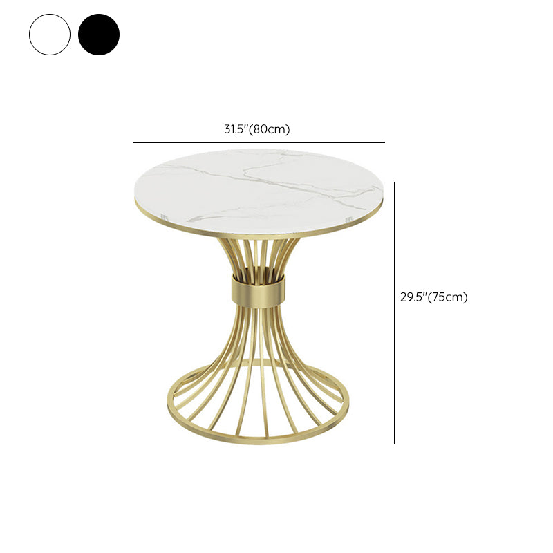 Ensemble de table à manger en marbre fausse en marbre moderne 1/2/3/5 Pièces Pièces Ensemble pour Utilisation à domicile