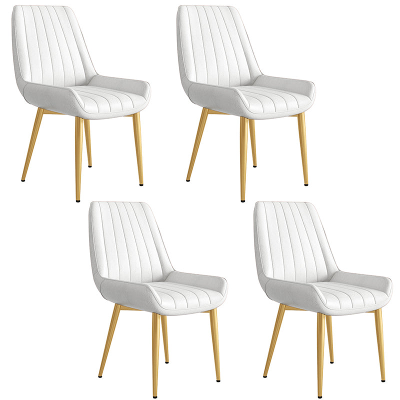 Nordic 1/4/5/7 Pieces Dining Set Rectangle Stone Dining Table for Kitchen 4 White Chairs Clearhalo 'Dining Room Sets' 'Dining Tables & Seating' 'dining_room_set' 'furn' 'furn_dining_room_set' 'Furniture' 'Kitchen & Dining Furniture' 6183559