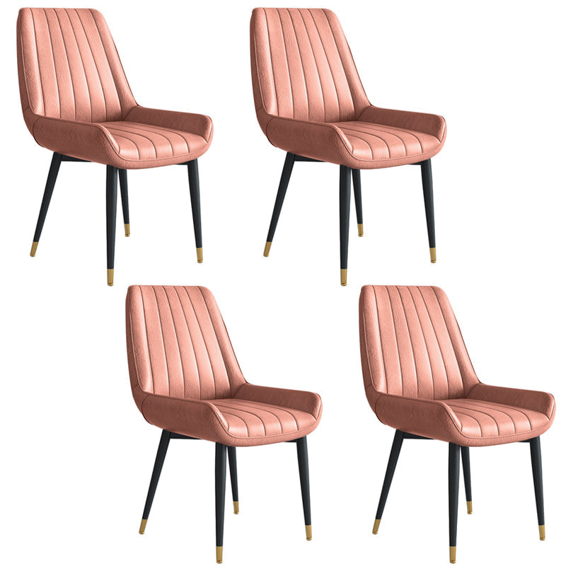 Nordic 1/4/5/7 Pieces Dining Set Rectangle Stone Dining Table for Kitchen 4 Red Chairs Clearhalo 'Dining Room Sets' 'Dining Tables & Seating' 'dining_room_set' 'furn' 'furn_dining_room_set' 'Furniture' 'Kitchen & Dining Furniture' 6183573