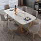 Ensemble de table rectangle de style contemporain 1/4/7 pièces Sending pour usage domestique