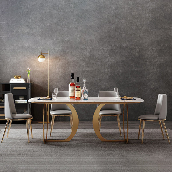 Ensemble de table rectangle de style contemporain 1/4/7 pièces Sending pour usage domestique