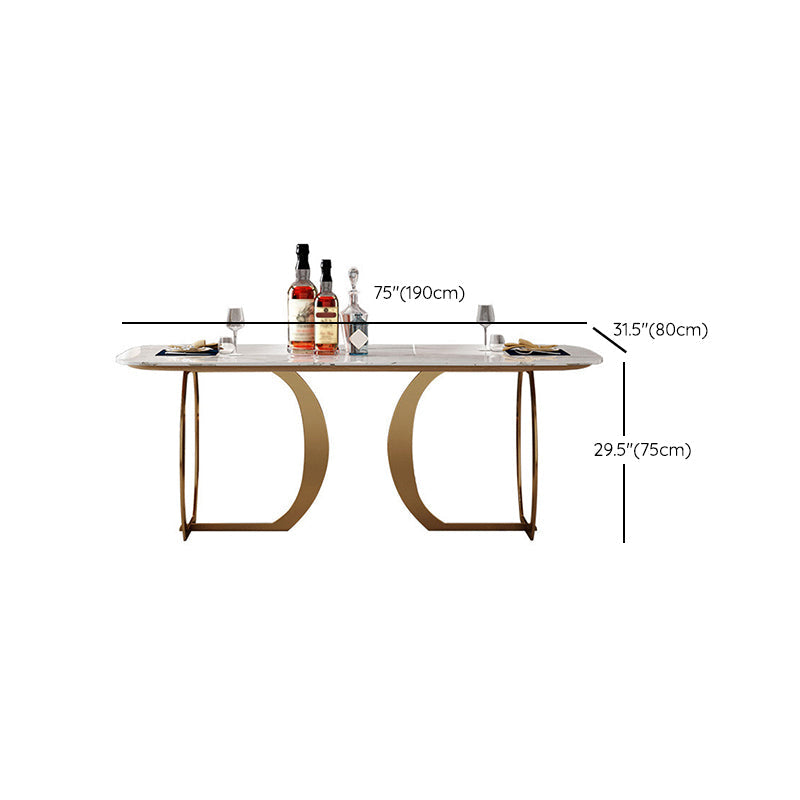 Ensemble de table rectangle de style contemporain 1/4/7 pièces Sending pour usage domestique
