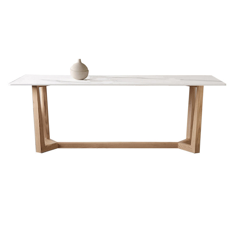 1/2/3/4ピースダイニングルーム家具セットモダンな焼結石のテーブルとアームレスチェア