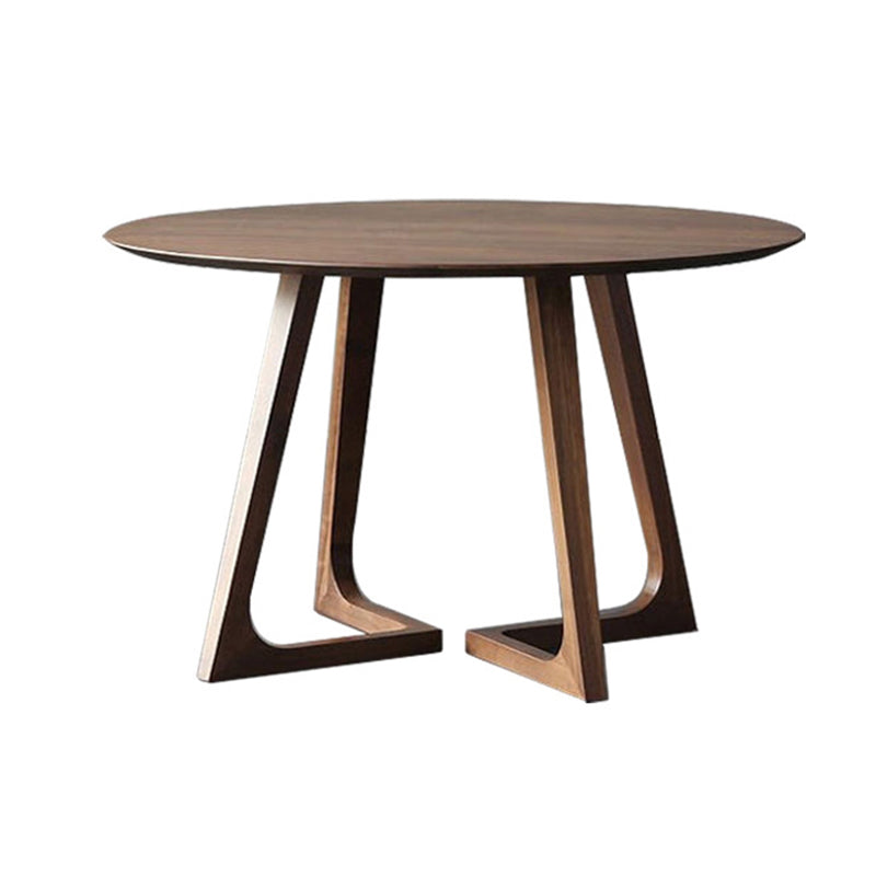 丸いダイニングルームテーブルセット1/2/4ピースモダンなソリッドウッドダイニングルームとアームチェア