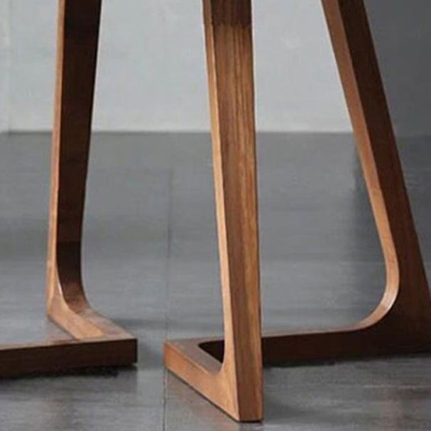 丸いダイニングルームテーブルセット1/2/4ピースモダンなソリッドウッドダイニングルームとアームチェア