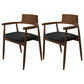 1/2/5/9/10 Pieces Dining Room Set Industrial Rectangle Wooden Table and Chairs with Arm