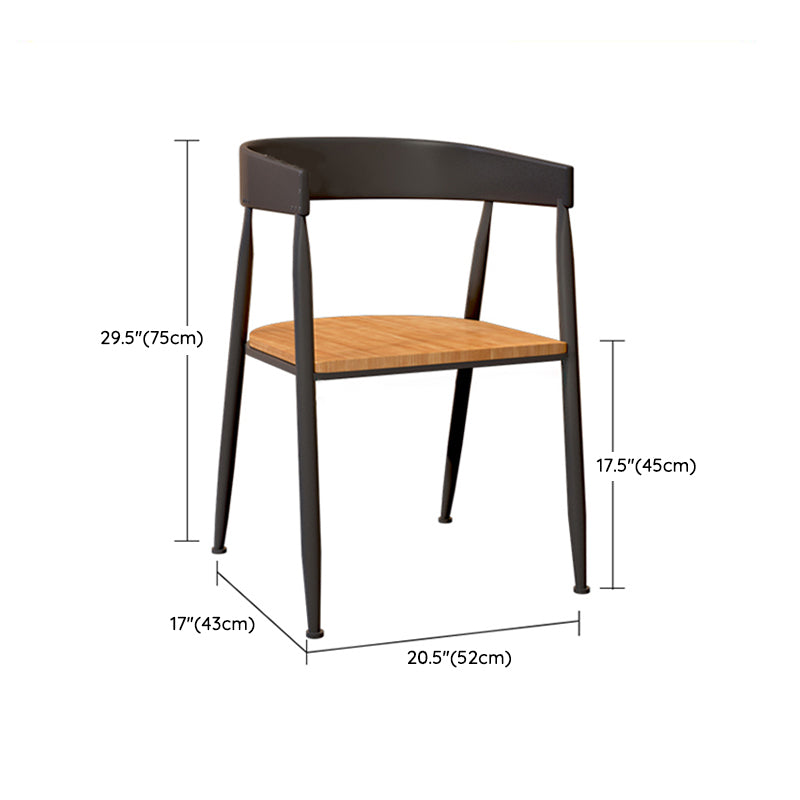 Ensemble de Table à manger rectangulaire, 1/5 pièces, Table et chaises en bois de Style industriel