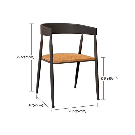 1/5ピース長方形のダイニングテーブルセット工業スタイルの木製ダイニングテーブルと椅子