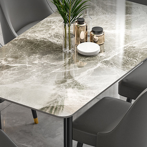 1/2/5/7 Piezas Juego de comedor Nordic Stoner Table Sillas sin brazo