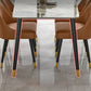 1/2/5/7 Piezas Juego de comedor Nordic Stoner Table Sillas sin brazo