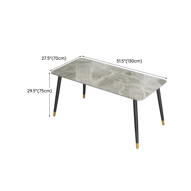 1/2/5/7 Piezas Juego de comedor Nordic Stoner Table Sillas sin brazo