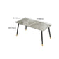 1/2/5/7 Piezas Juego de comedor Nordic Stoner Table Sillas sin brazo