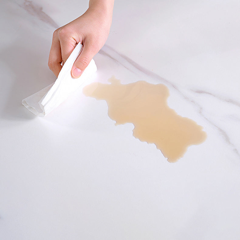 1/4/5/7 stukken eetmeubilair set moderne gesinterde stenen tafel en faux lederen stoelen