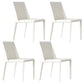 Rectangle Dining Furniture Set 1/4/5/6/7 Pieces Modern Sintered Stone Table Armless Chairs