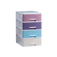 Plastic Contemporary File Cabinet Vertical File Cabinet with Drawers 9.8"L x 13.4"W x 16.1"H Dark Purple Clearhalo 'Filing Cabinets' 'filling_cabinets' 'furn' 'furn_filling_cabinets' 'Furniture' 'Office Furniture' 6184160