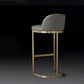 Industrial Low Back Stool PU Leather Counter Stool with Metal Legs Clearhalo 'Bar Furniture' 'Bar Stools' 'bar_stools' 'furn' 'furn_bar_stools' 'Furniture' 'Kitchen & Dining Furniture' 6184687