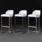 Industrial Low Back Stool PU Leather Counter Stool with Metal Legs Clearhalo 'Bar Furniture' 'Bar Stools' 'bar_stools' 'furn' 'furn_bar_stools' 'Furniture' 'Kitchen & Dining Furniture' 6184693