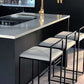 Industrial Low Back Stool Rectangle Upholstered Bar Stools for Living Room Clearhalo 'Bar Furniture' 'Bar Stools' 'bar_stools' 'furn' 'furn_bar_stools' 'Furniture' 'Kitchen & Dining Furniture' 6184755