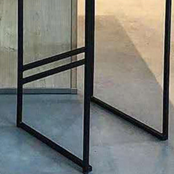 Industrial Low Back Stool Rectangle Upholstered Bar Stools for Living Room Clearhalo 'Bar Furniture' 'Bar Stools' 'bar_stools' 'furn' 'furn_bar_stools' 'Furniture' 'Kitchen & Dining Furniture' 6184758