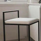 Industrial Low Back Stool Rectangle Upholstered Bar Stools for Living Room Clearhalo 'Bar Furniture' 'Bar Stools' 'bar_stools' 'furn' 'furn_bar_stools' 'Furniture' 'Kitchen & Dining Furniture' 6184760