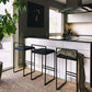 Industrial Low Back Stool Rectangle Upholstered Bar Stools for Living Room Clearhalo 'Bar Furniture' 'Bar Stools' 'bar_stools' 'furn' 'furn_bar_stools' 'Furniture' 'Kitchen & Dining Furniture' 6184765
