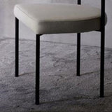 Hocker im industriellen Stil gepolsterte Barhocker mit Metallbasis