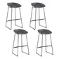 Industrial Bar Stool with Bucket Plastic Stool for Restaurant