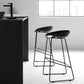 Industrial Bar Stool with Bucket Plastic Stool for Restaurant