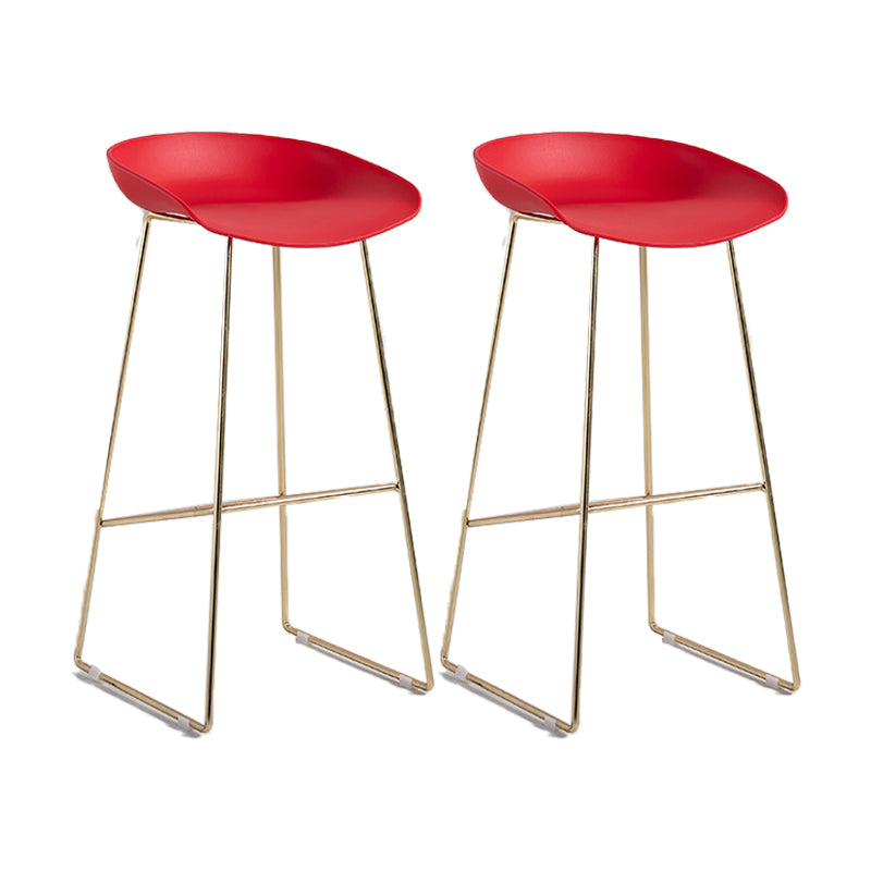 Industrial Bar Stool with Bucket Plastic Stool for Restaurant