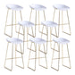 Industrial Bar Stool with Bucket Plastic Stool for Restaurant