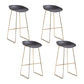 Industrial Bar Stool with Bucket Plastic Stool for Restaurant
