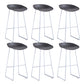 Industrial Bar Stool with Bucket Plastic Stool for Restaurant