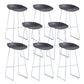 Industrial Bar Stool with Bucket Plastic Stool for Restaurant