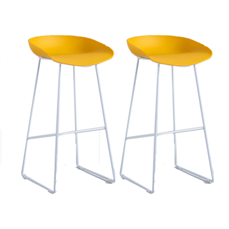 Industrial Bar Stool with Bucket Plastic Stool for Restaurant