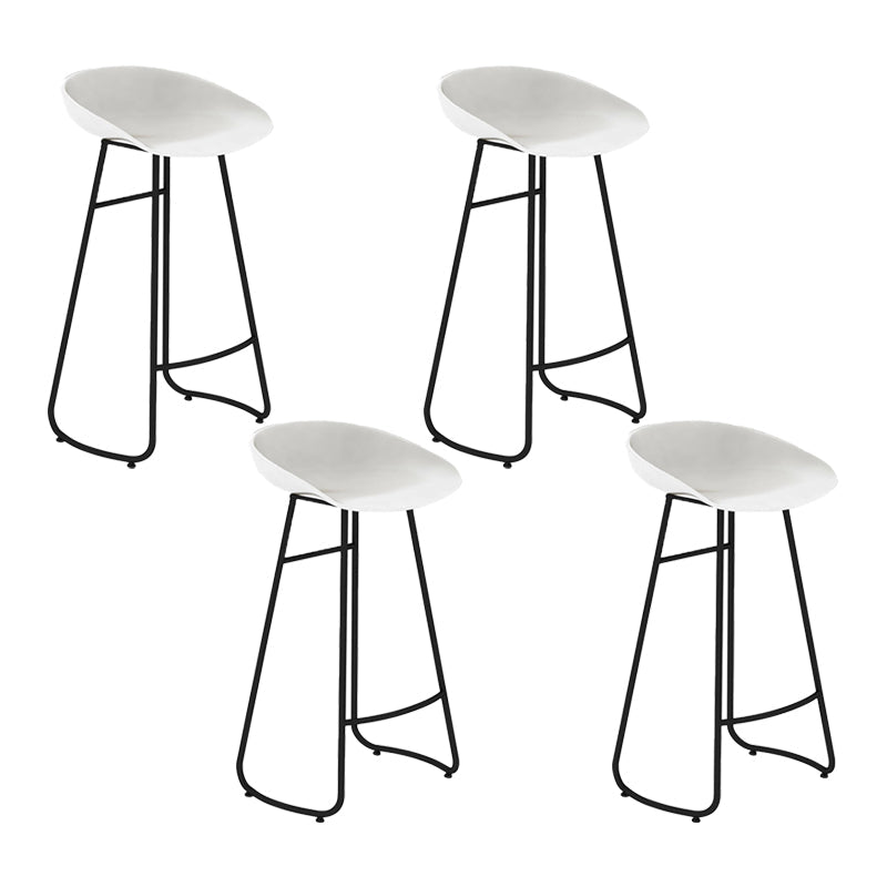 Industrial Counter Stool with Bucket Plastic Bar Stools for Bristol