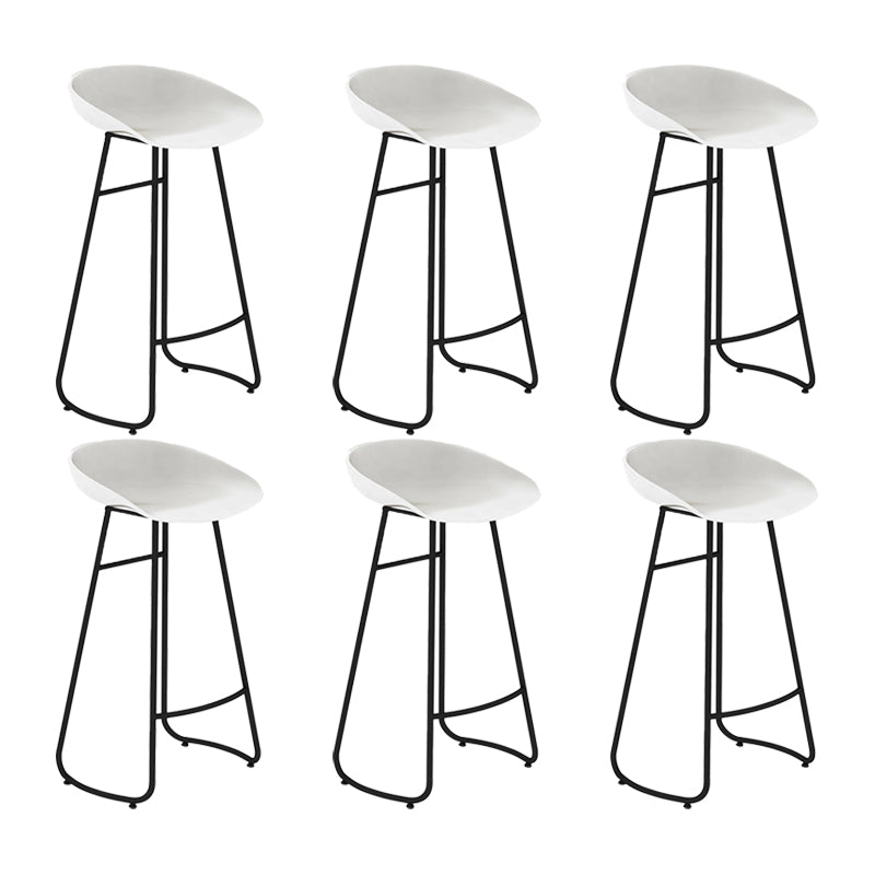 Industrial Counter Stool with Bucket Plastic Bar Stools for Bristol