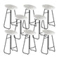 Industrial Counter Stool with Bucket Plastic Bar Stools for Bristol