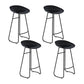 Industrial Counter Stool with Bucket Plastic Bar Stools for Bristol