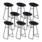 Industrial Counter Stool with Bucket Plastic Bar Stools for Bristol