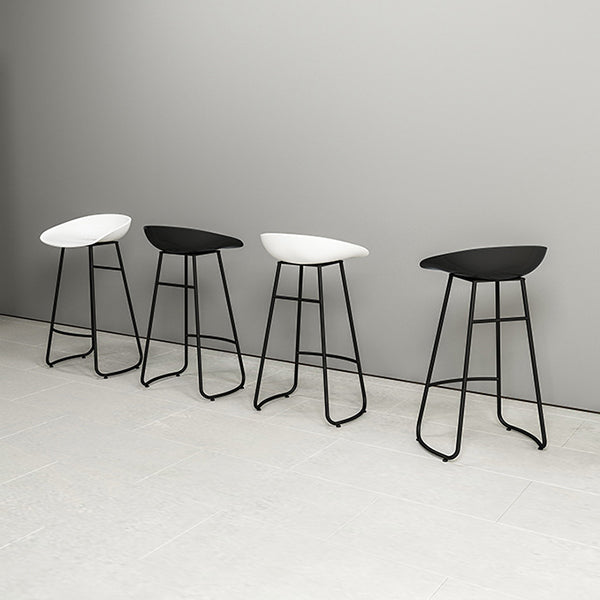 Industrial Counter Stool with Bucket Plastic Bar Stools for Bristol