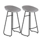Industrial Counter Stool with Bucket Plastic Bar Stools for Bristol