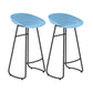 Industrial Counter Stool with Bucket Plastic Bar Stools for Bristol