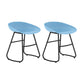 Industrial Counter Stool with Bucket Plastic Bar Stools for Bristol