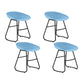 Industrial Counter Stool with Bucket Plastic Bar Stools for Bristol