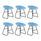 Industrial Counter Stool with Bucket Plastic Bar Stools for Bristol