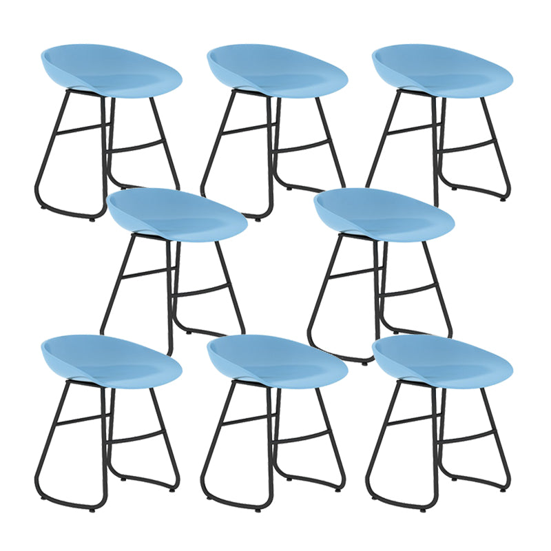 Industrial Counter Stool with Bucket Plastic Bar Stools for Bristol