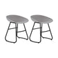 Industrial Counter Stool with Bucket Plastic Bar Stools for Bristol