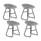 Industrial Counter Stool with Bucket Plastic Bar Stools for Bristol