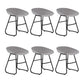 Industrial Counter Stool with Bucket Plastic Bar Stools for Bristol